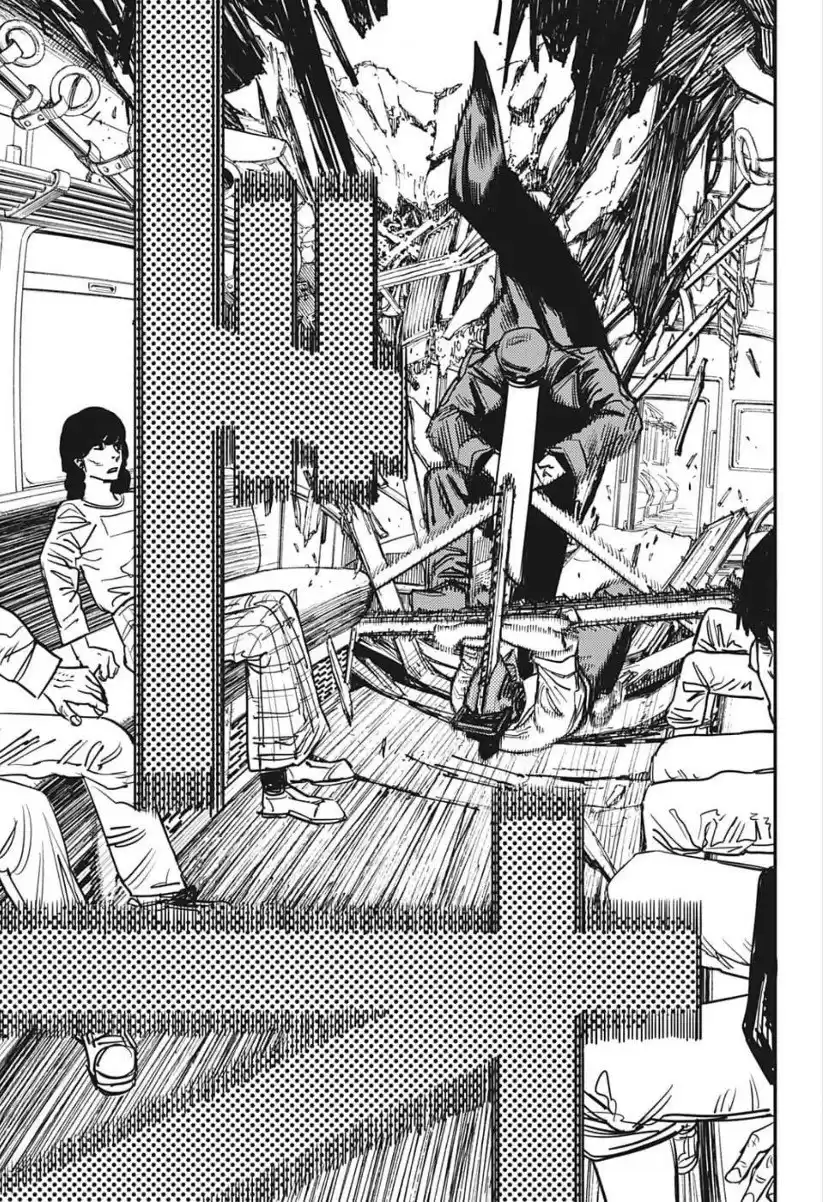 Chainsaw Man Capitulo 37: Tren, Cabeza y Motosierra página 4