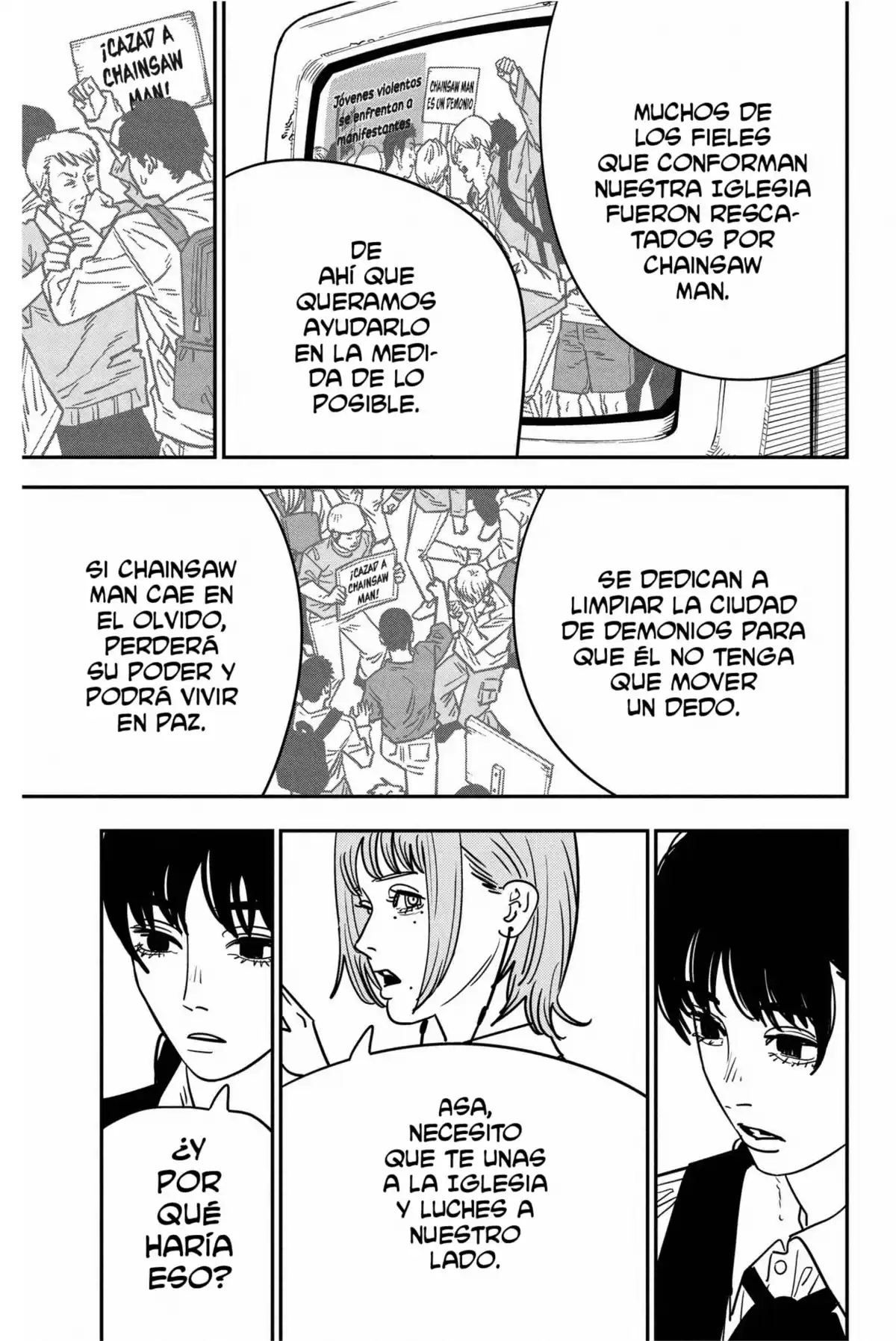 Chainsaw Man Capitulo 135: Sentimientos a la carrera página 14