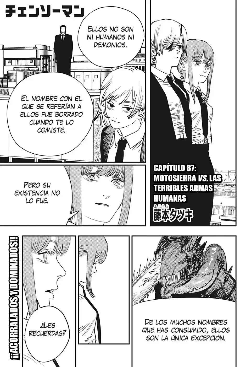 Chainsaw Man Capitulo 87 página 2