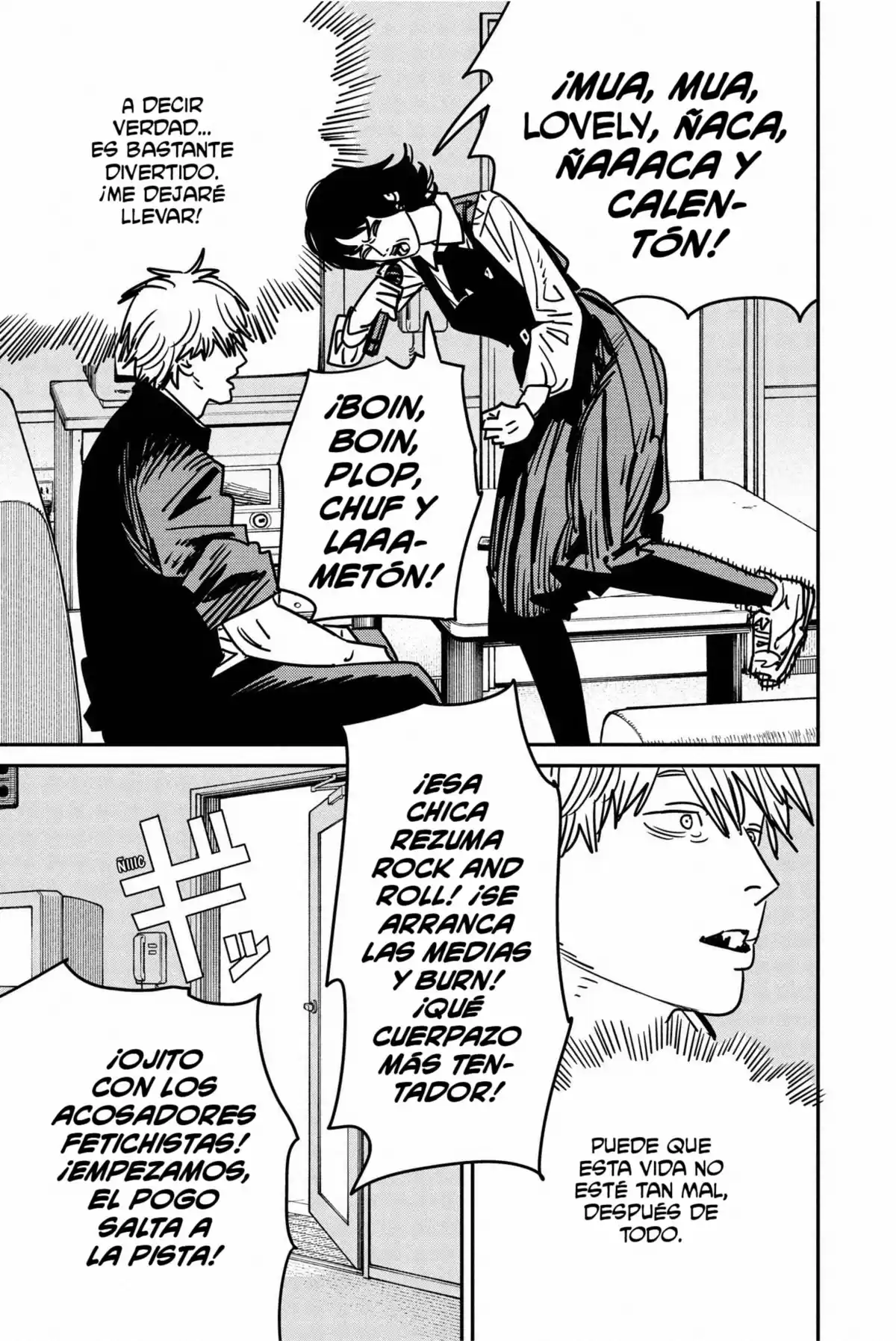 Chainsaw Man Capitulo 137: Mua, mua, lovely, ñaca, ñaaaca página 9