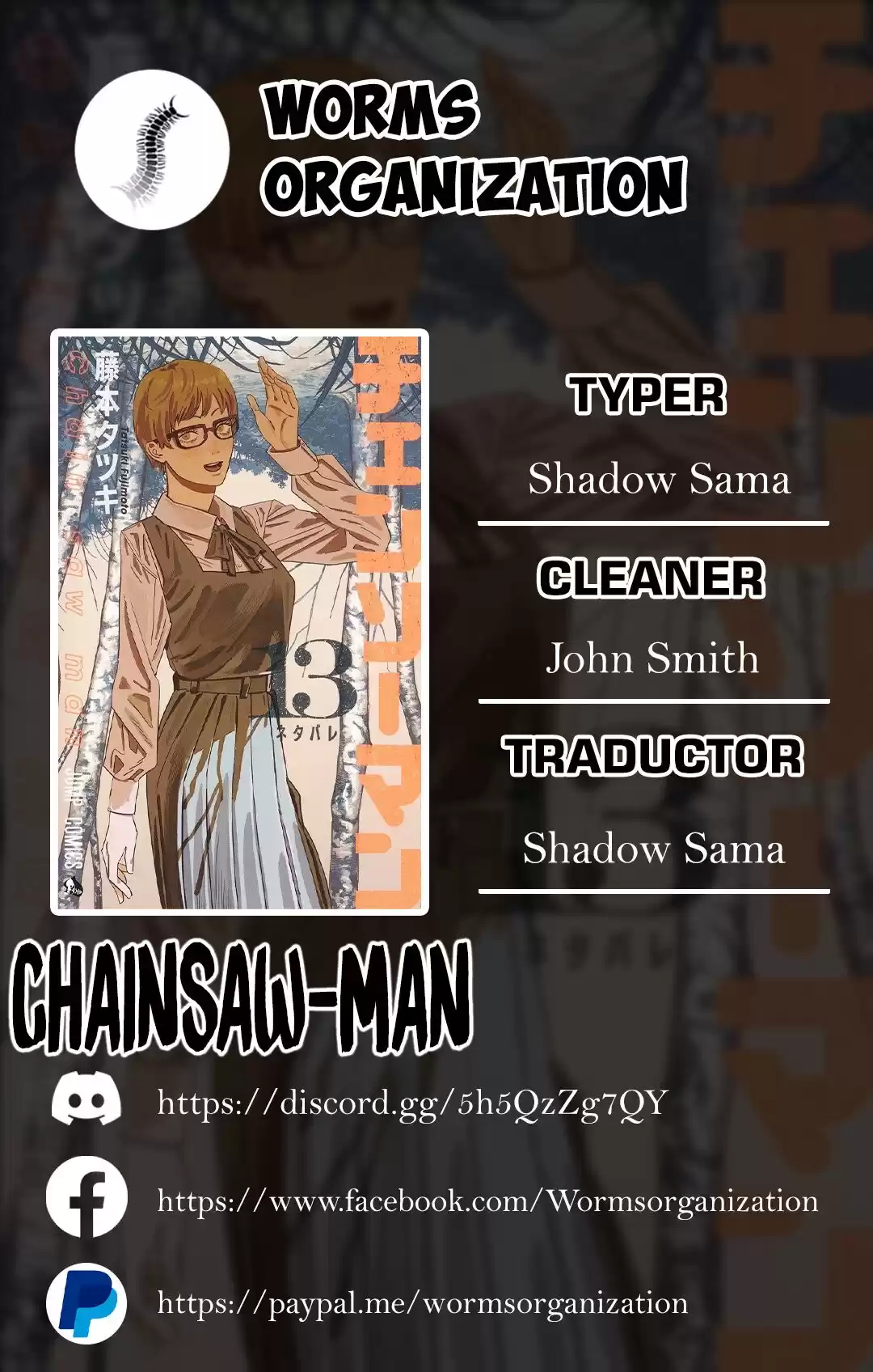 Chainsaw Man Capitulo 121: El camino a la felicidad página 1