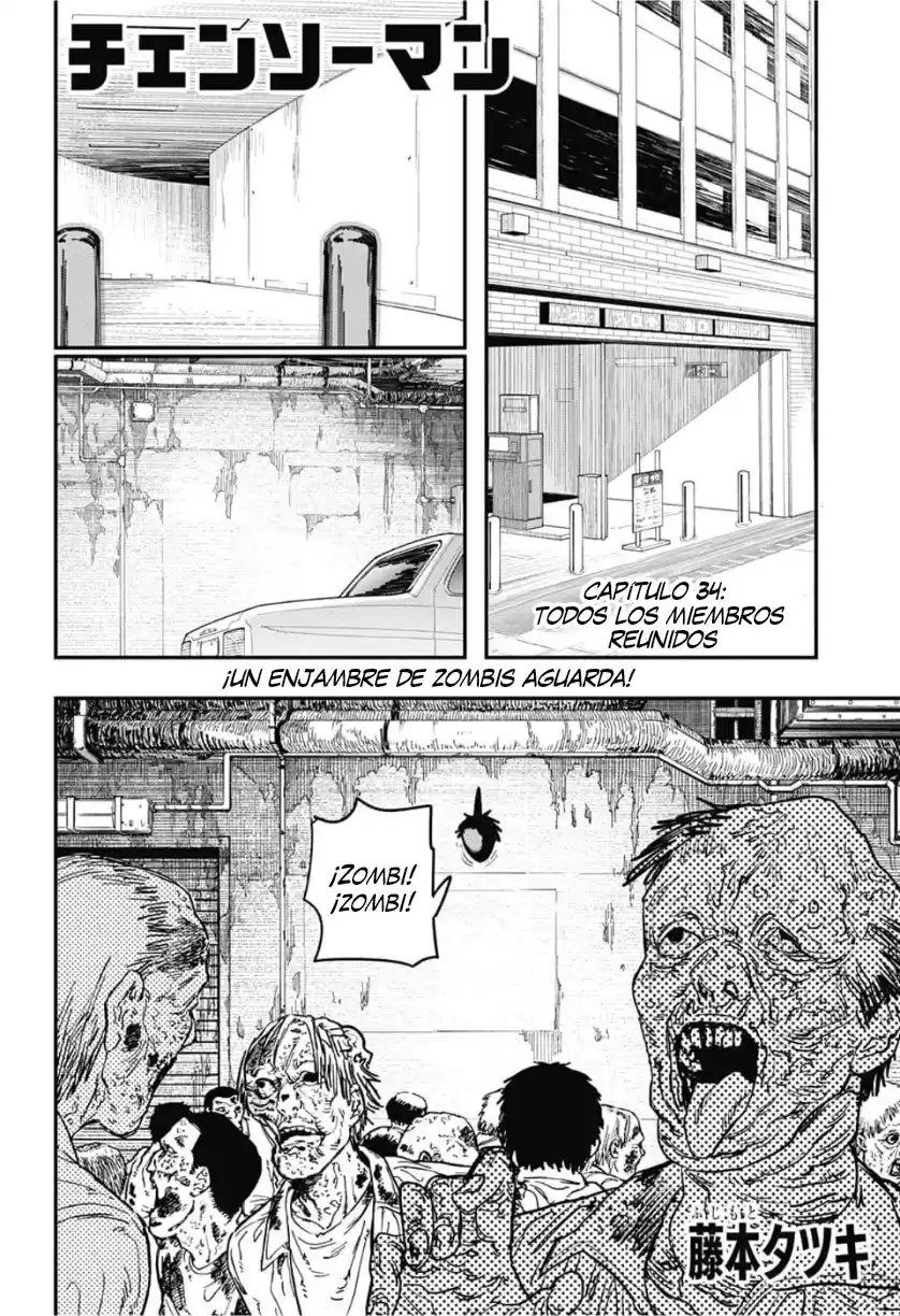 Chainsaw Man Capitulo 34: Reúnanse todos página 3