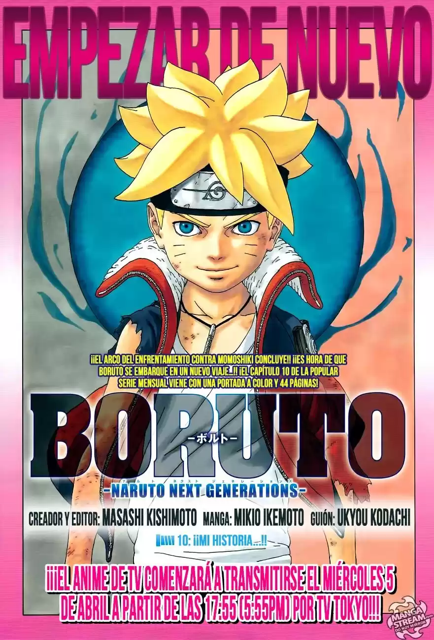 Boruto: Naruto Next Generations Capitulo 10: ¡Mi historia...! página 3