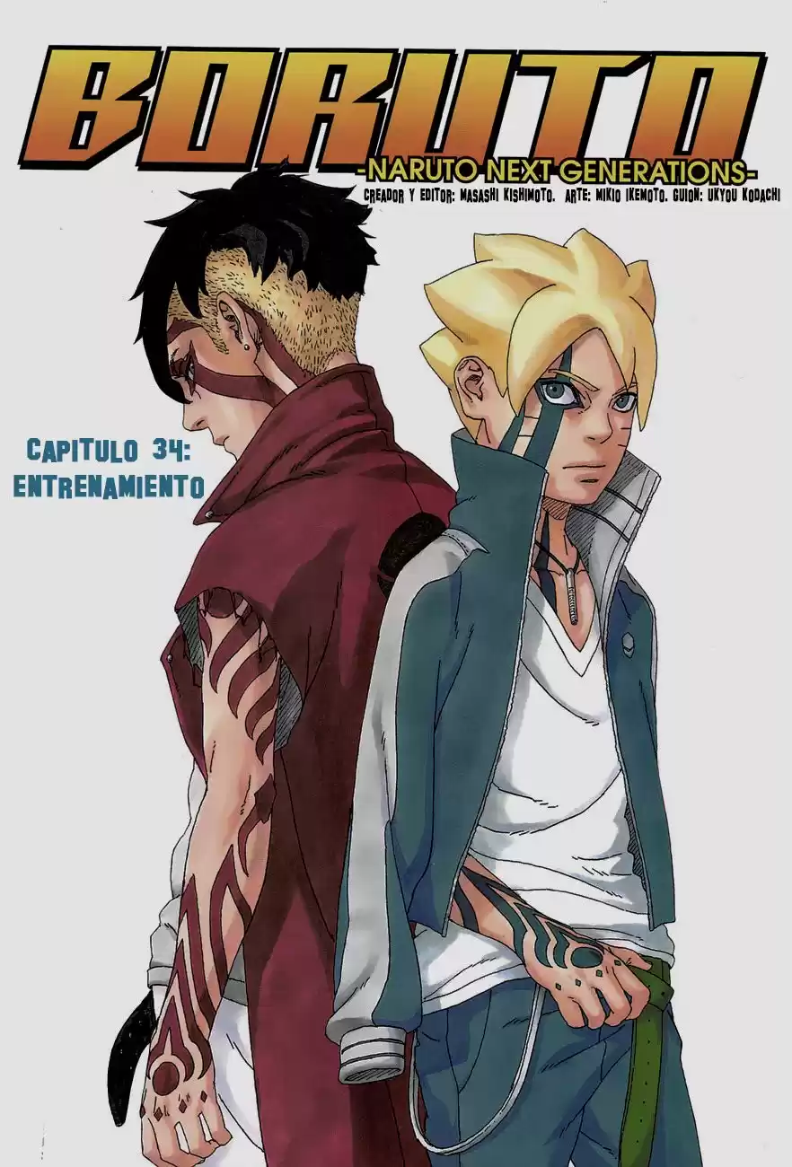 Boruto: Naruto Next Generations Capitulo 34: Entrenamiento página 1