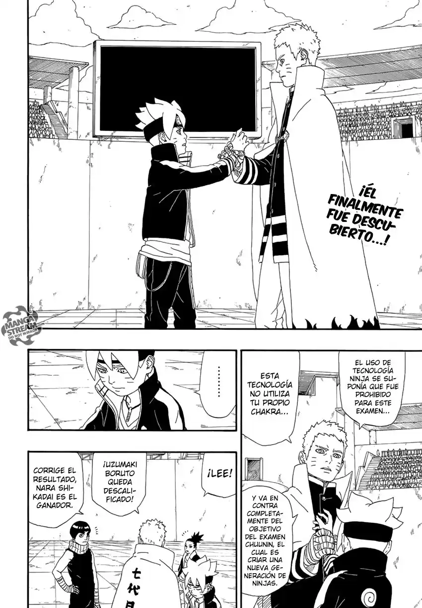 Boruto: Naruto Next Generations Capitulo 5: ¡¡Momoshiki y Kinshiki!! página 4