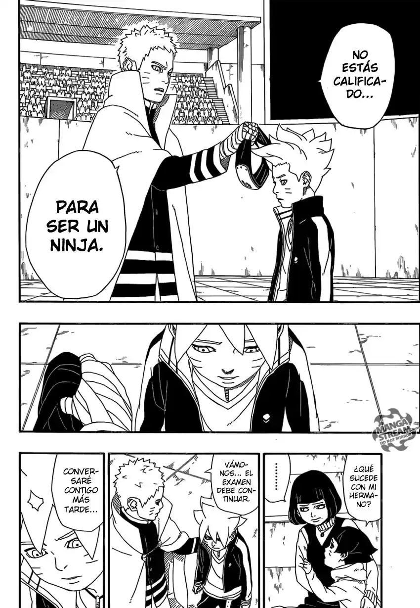 Boruto: Naruto Next Generations Capitulo 5: ¡¡Momoshiki y Kinshiki!! página 6