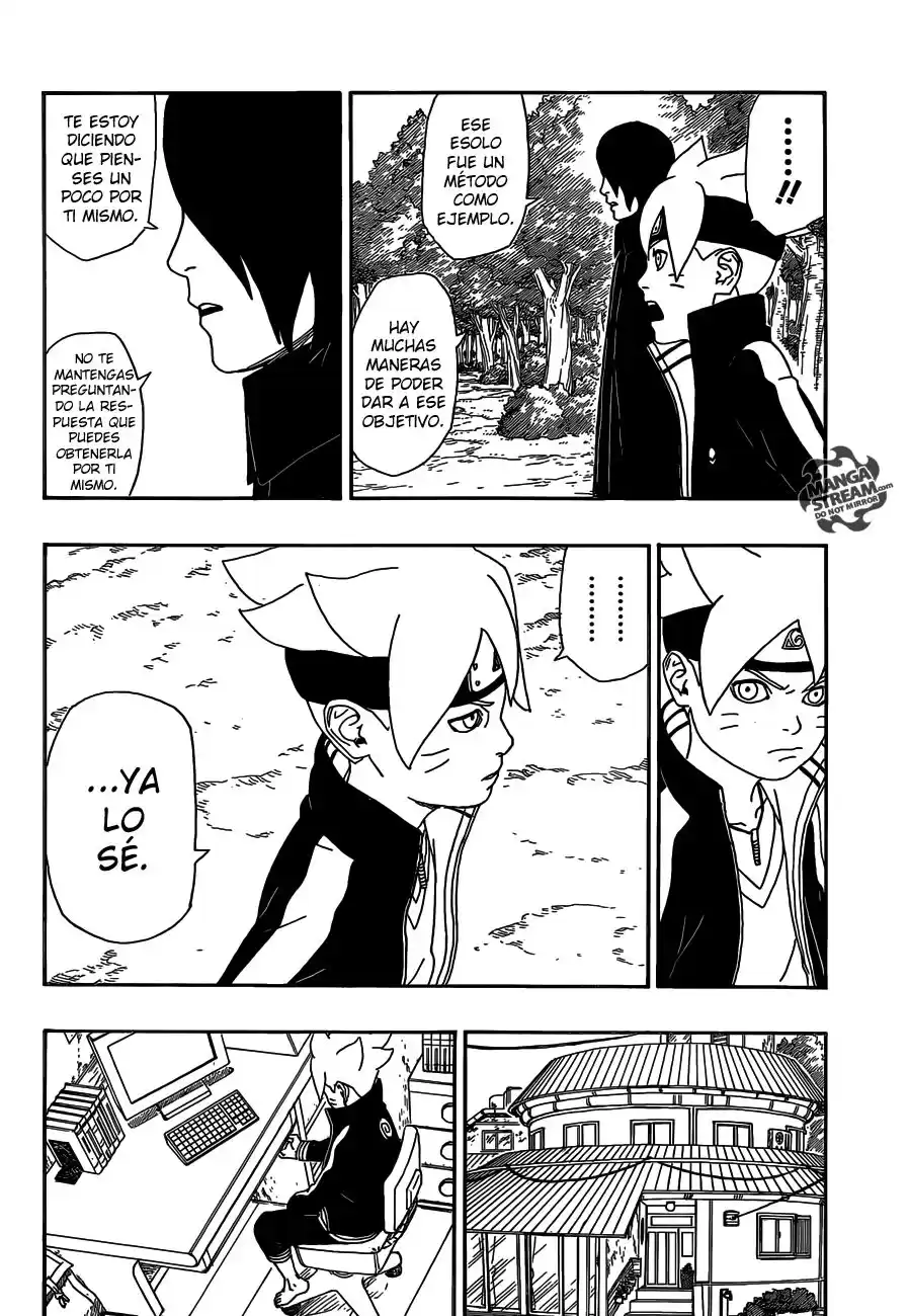 Boruto: Naruto Next Generations Capitulo 3: ¡¡Comienza el Examen Chuunin!! página 11