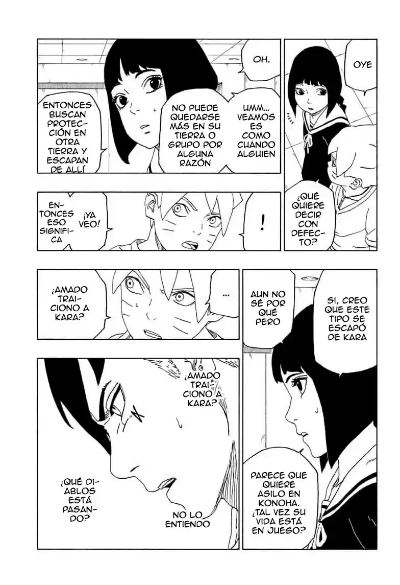 Boruto: Naruto Next Generations Capitulo 45: Deserción página 4