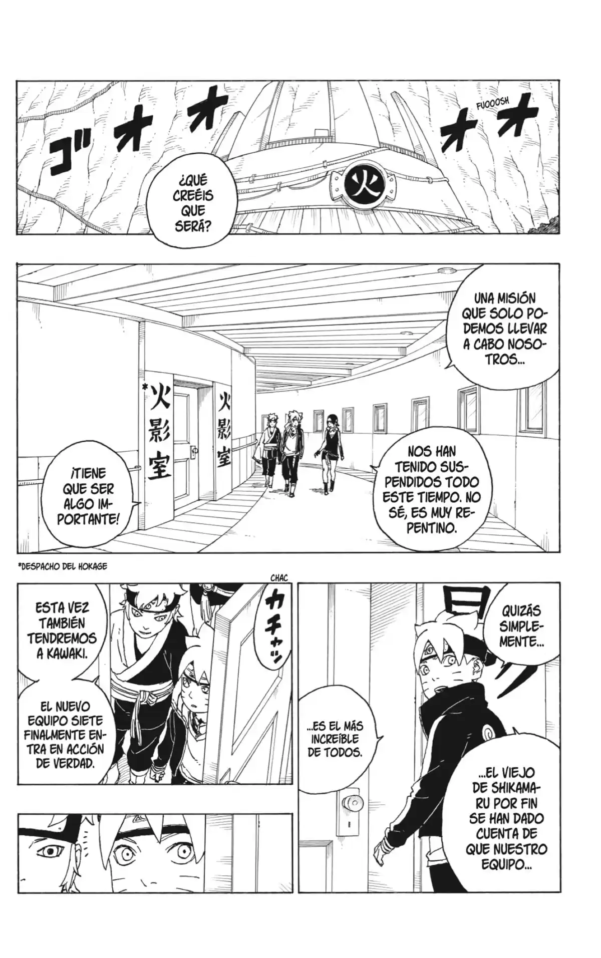 Boruto: Naruto Next Generations Capitulo 73: Una misión especial página 2