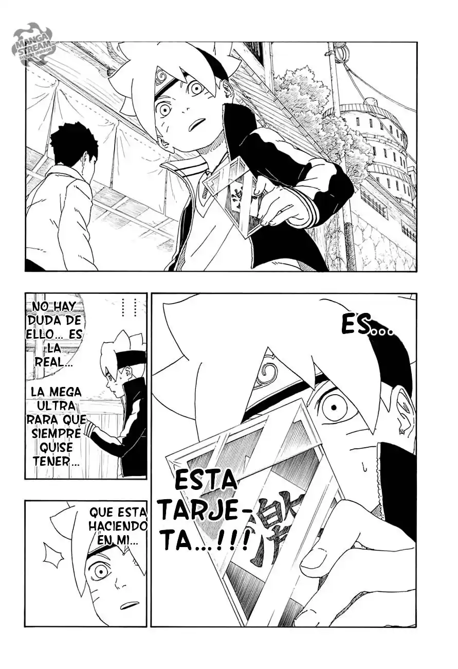 Boruto: Naruto Next Generations Capitulo 13: El valor de la carta de triunfo página 9