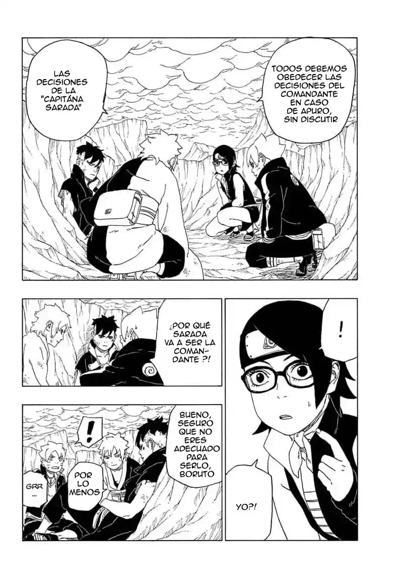 Boruto: Naruto Next Generations Capitulo 41: El Nuevo Equipo 7 página 12