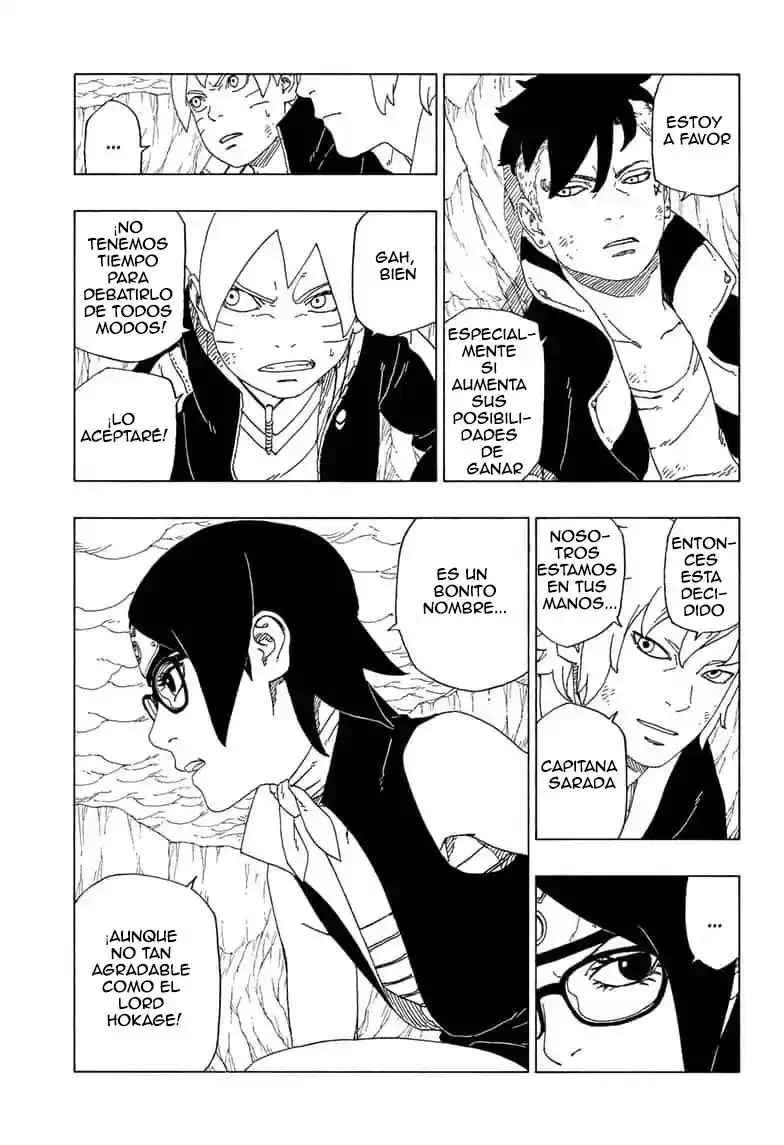 Boruto: Naruto Next Generations Capitulo 41: El Nuevo Equipo 7 página 13