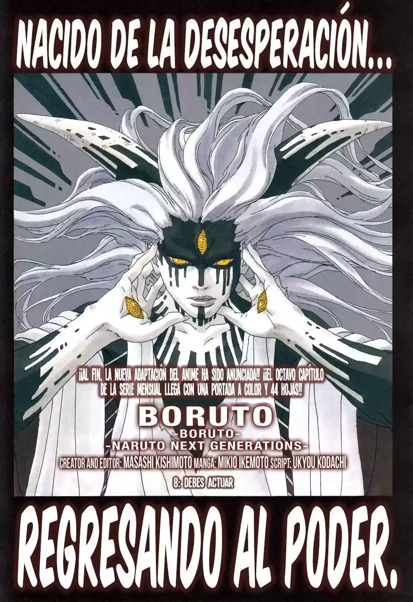 Boruto: Naruto Next Generations Capitulo 8: Debes actuar página 3