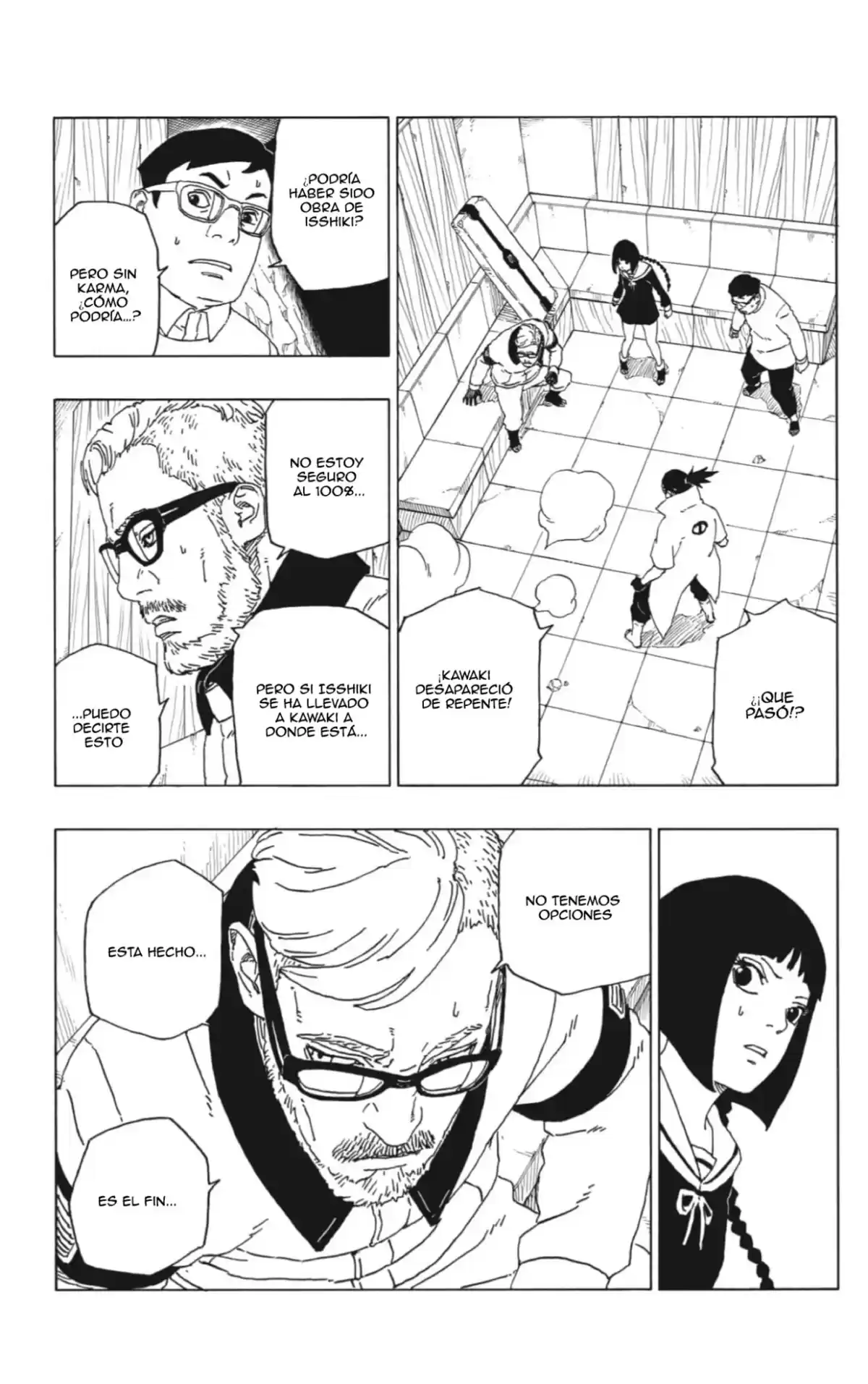 Boruto: Naruto Next Generations Capitulo 53: Esa Es La Cruda Realidad página 4