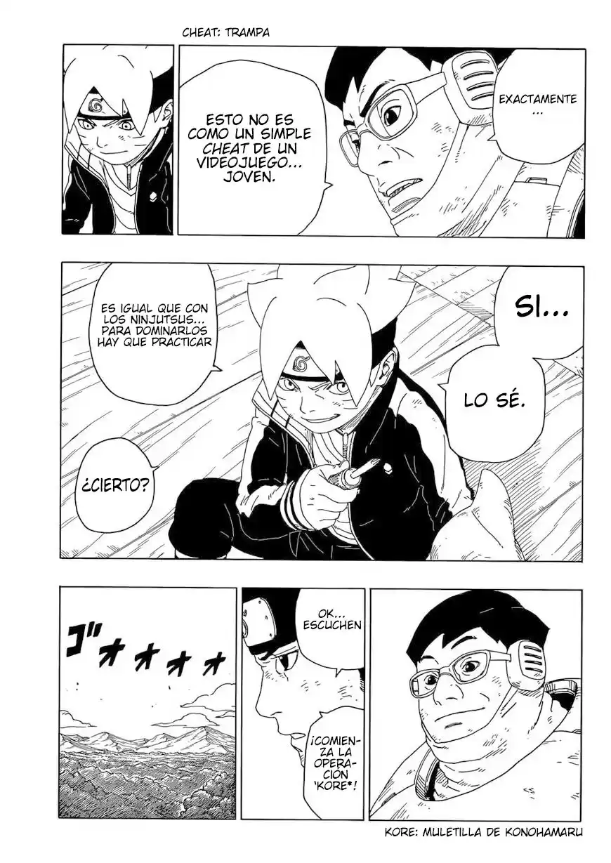 Boruto: Naruto Next Generations Capitulo 21: Como lo usas página 6