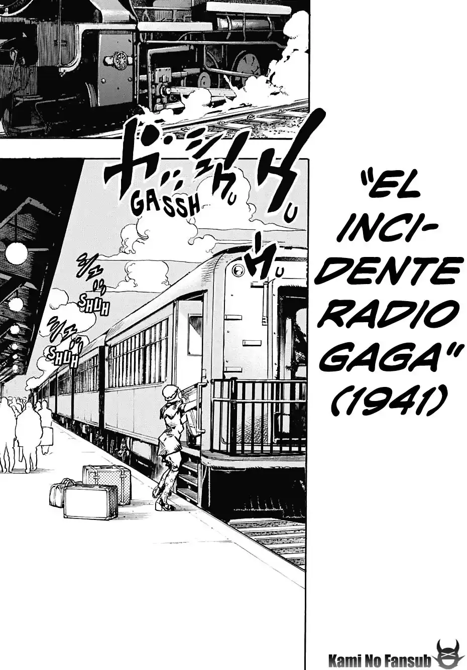 JoJo's Bizarre Adventure Parte 8: JoJolion Capitulo 109: El Incidente Radio Gaga (1941) página 4