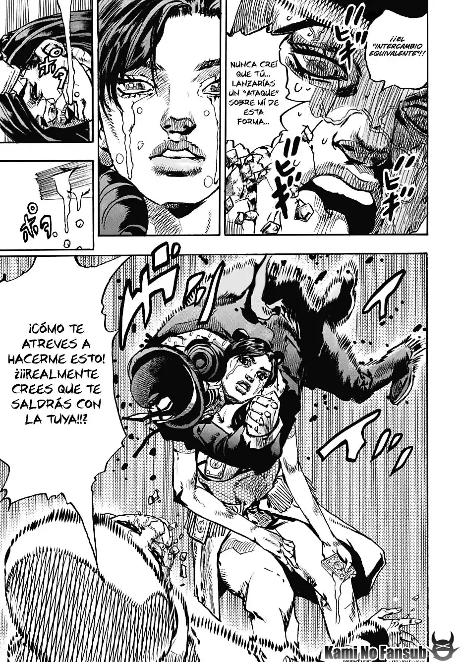 JoJo's Bizarre Adventure Parte 8: JoJolion Capitulo 108: Go Beyond, Parte 2 página 8