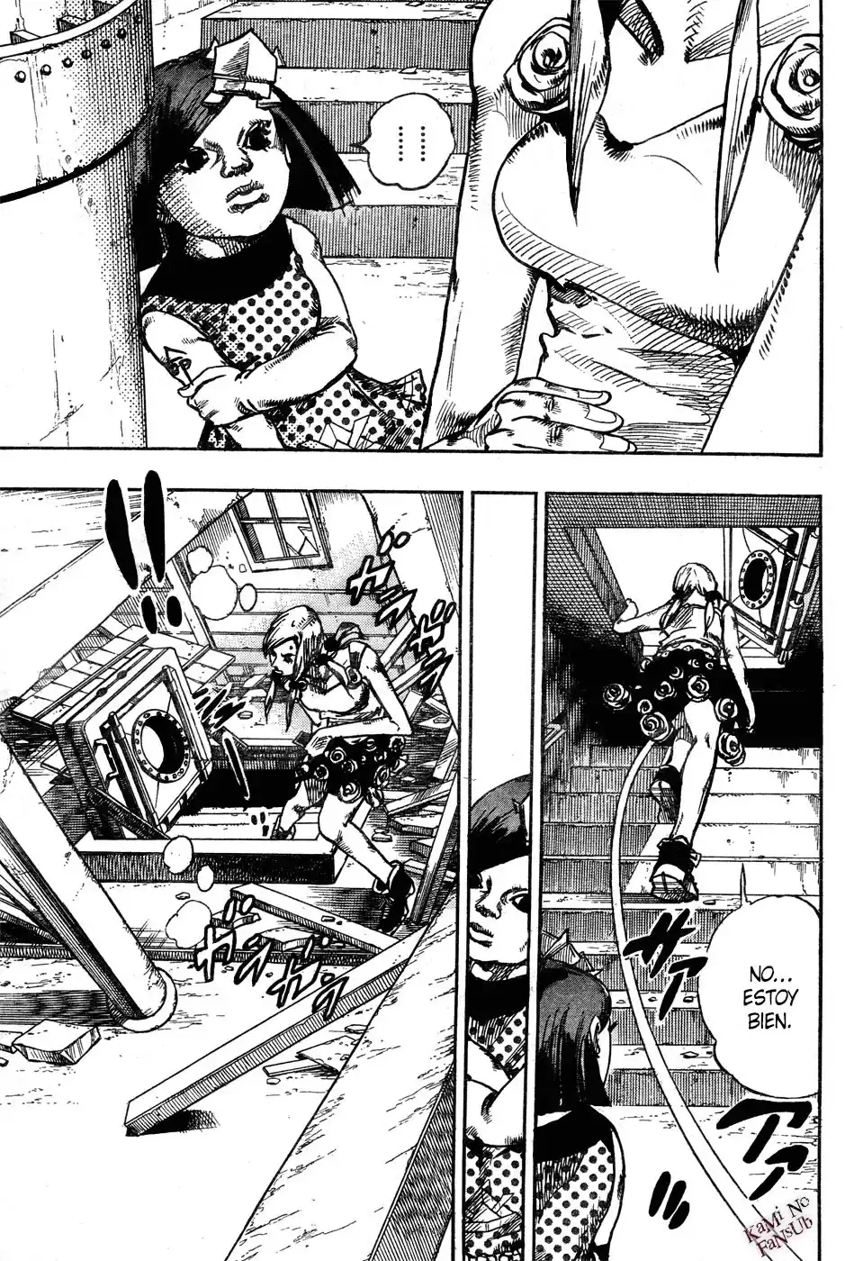 JoJo's Bizarre Adventure Parte 8: JoJolion Capitulo 24: El Engaño De Paper Moon, Parte 2 página 12