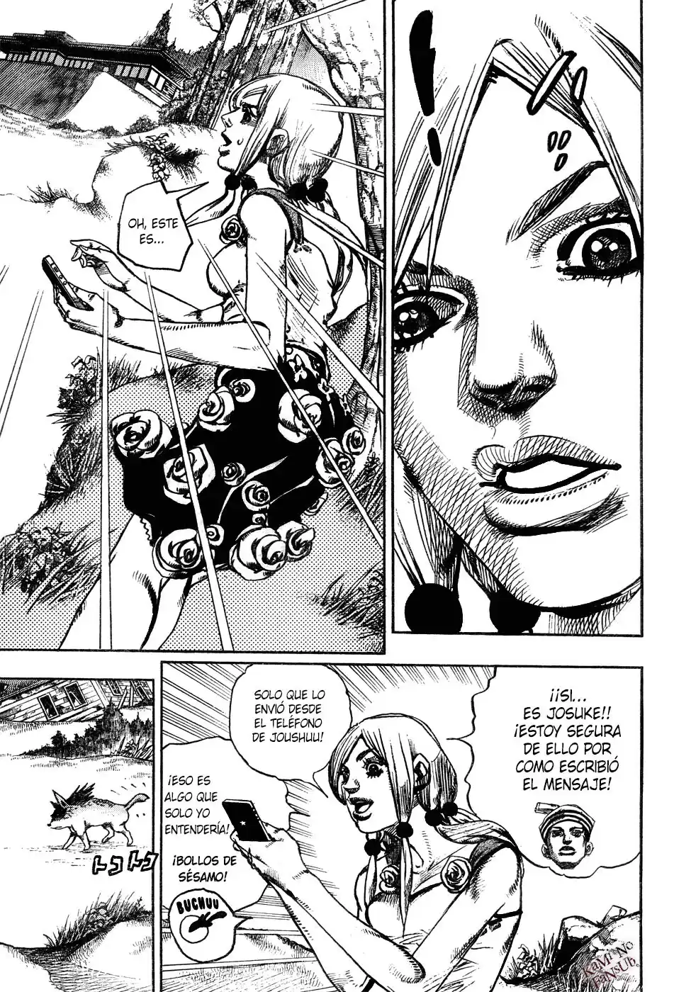 JoJo's Bizarre Adventure Parte 8: JoJolion Capitulo 24: El Engaño De Paper Moon, Parte 2 página 14