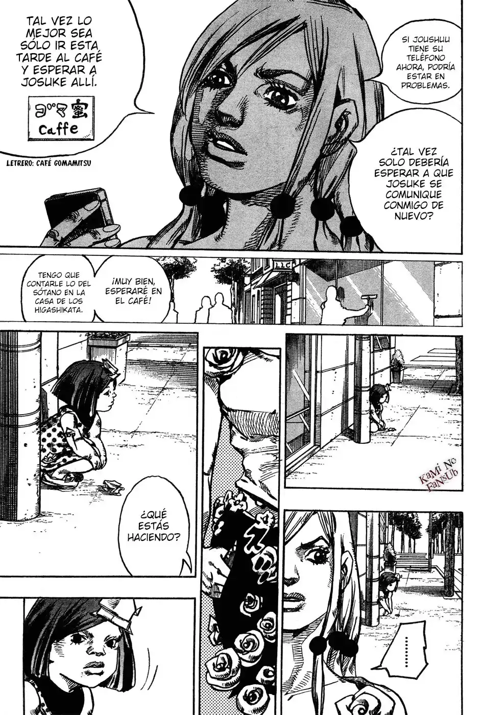 JoJo's Bizarre Adventure Parte 8: JoJolion Capitulo 24: El Engaño De Paper Moon, Parte 2 página 16