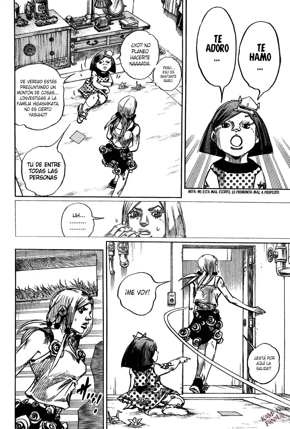 JoJo's Bizarre Adventure Parte 8: JoJolion Capitulo 24: El Engaño De Paper Moon, Parte 2 página 7