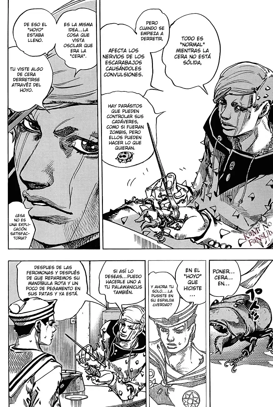 JoJo's Bizarre Adventure Parte 8: JoJolion Capitulo 37: Todos los Días son Vacaciones de Verano, Parte 4 página 13