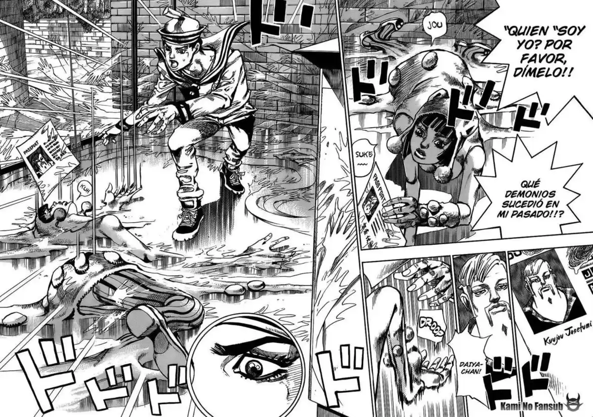 JoJo's Bizarre Adventure Parte 8: JoJolion Capitulo 49: Hato Trajo a su Novio a Casa, Parte 3 página 5