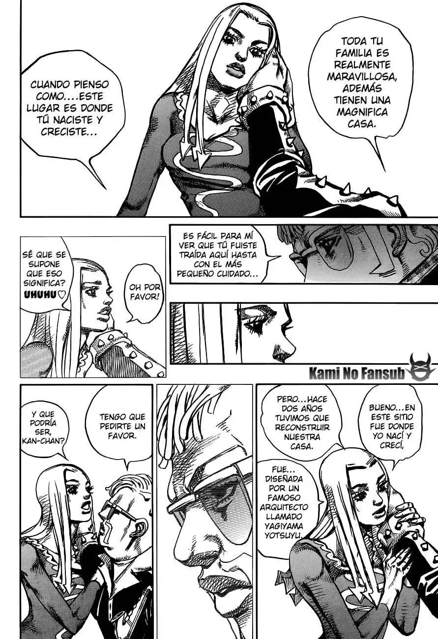 JoJo's Bizarre Adventure Parte 8: JoJolion Capitulo 49: Hato Trajo a su Novio a Casa, Parte 3 página 8