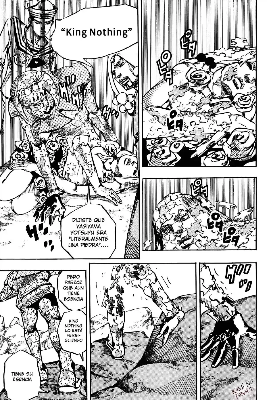 JoJo's Bizarre Adventure Parte 8: JoJolion Capitulo 31: "I Am a Rock", Parte 1 página 10