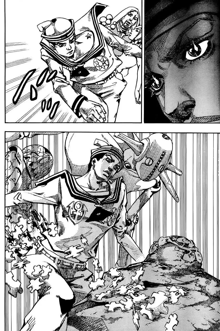 JoJo's Bizarre Adventure Parte 8: JoJolion Capitulo 31: "I Am a Rock", Parte 1 página 12