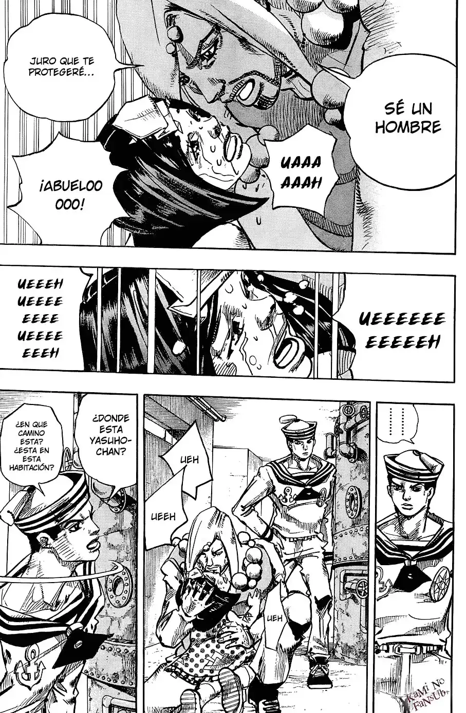 JoJo's Bizarre Adventure Parte 8: JoJolion Capitulo 30: King Nothing página 7