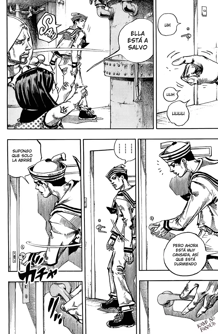 JoJo's Bizarre Adventure Parte 8: JoJolion Capitulo 30: King Nothing página 8