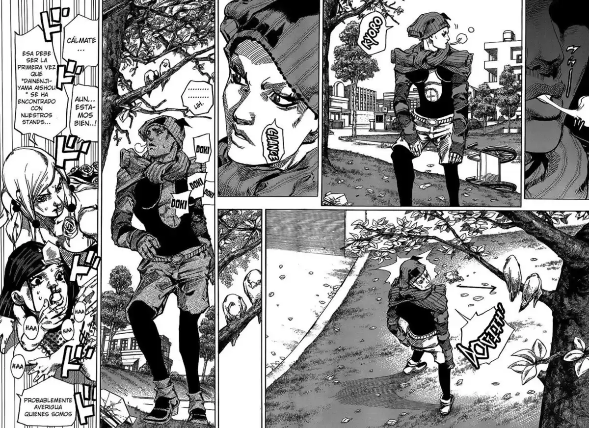 JoJo's Bizarre Adventure Parte 8: JoJolion Capitulo 40: Doobie Wah, Parte 2 página 7