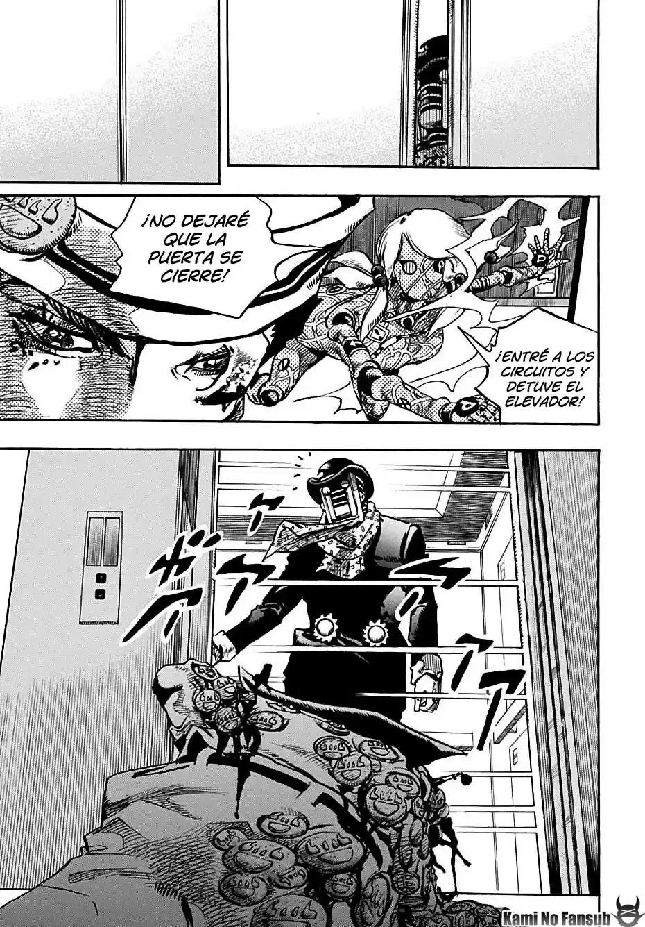 JoJo's Bizarre Adventure Parte 8: JoJolion Capitulo 105: La Seguridad Primero página 24