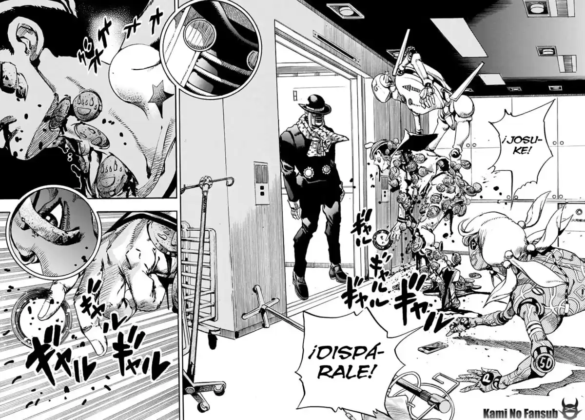 JoJo's Bizarre Adventure Parte 8: JoJolion Capitulo 105: La Seguridad Primero página 27