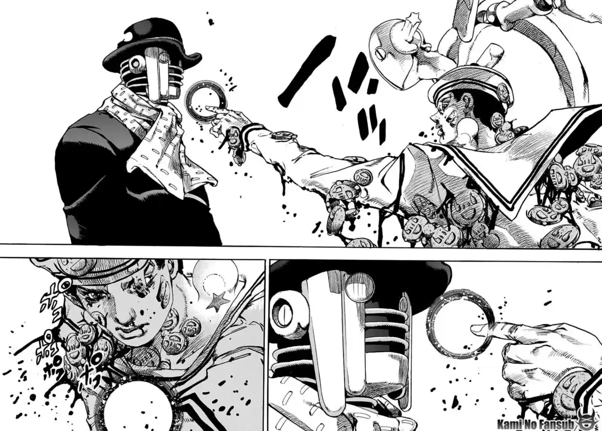 JoJo's Bizarre Adventure Parte 8: JoJolion Capitulo 105: La Seguridad Primero página 28