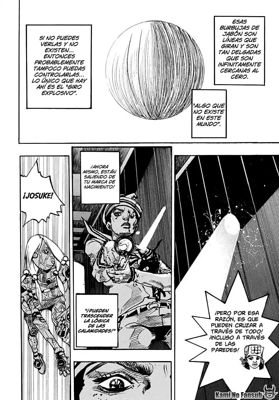 JoJo's Bizarre Adventure Parte 8: JoJolion Capitulo 105: La Seguridad Primero página 7