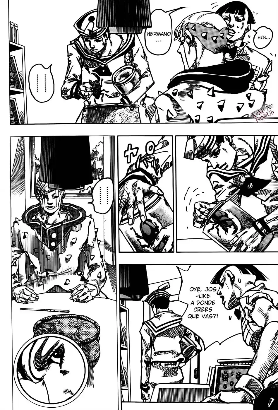 JoJo's Bizarre Adventure Parte 8: JoJolion Capitulo 36: Todos los Días son Vacaciones de Verano, Parte 3 página 8