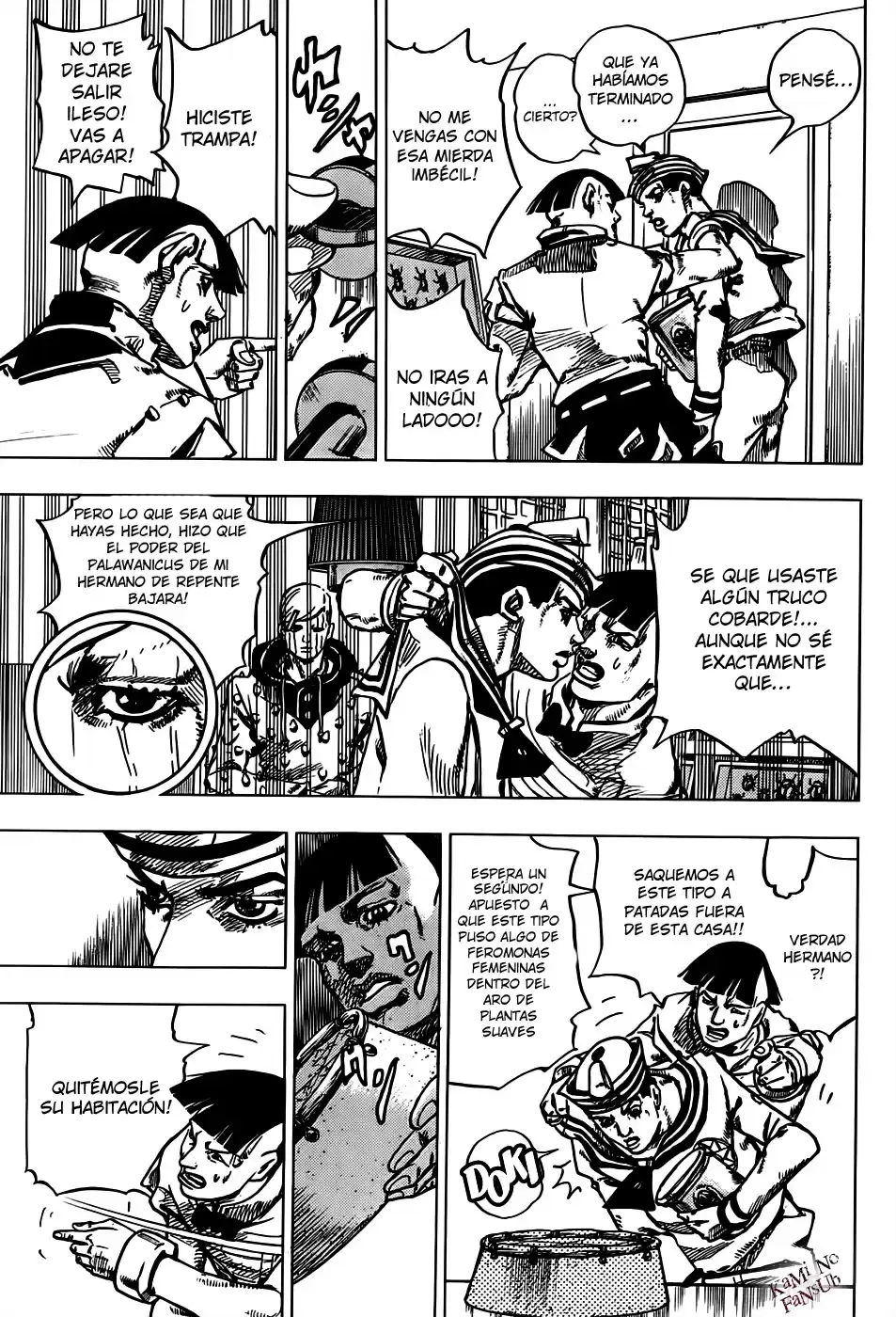 JoJo's Bizarre Adventure Parte 8: JoJolion Capitulo 36: Todos los Días son Vacaciones de Verano, Parte 3 página 9