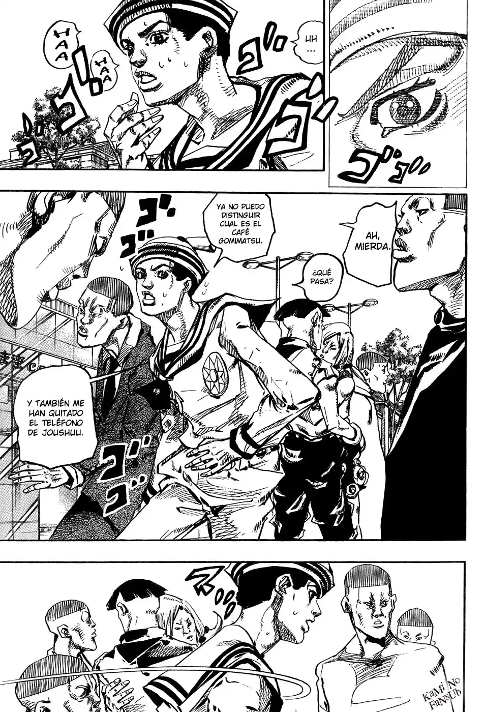 JoJo's Bizarre Adventure Parte 8: JoJolion Capitulo 25: El Engaño De Paper Moon, Parte 3 página 23