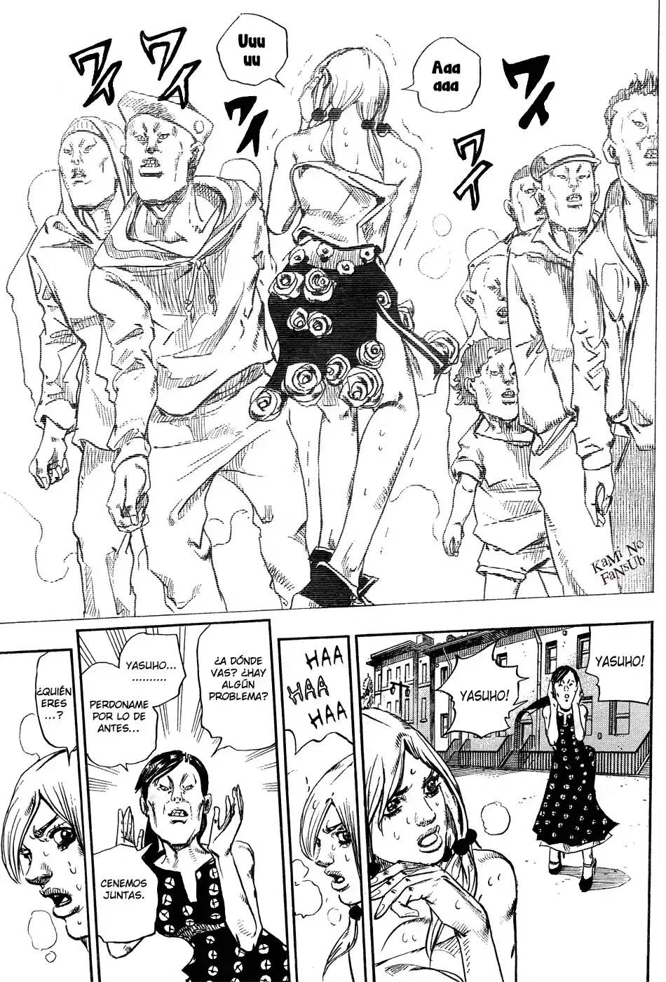 JoJo's Bizarre Adventure Parte 8: JoJolion Capitulo 25: El Engaño De Paper Moon, Parte 3 página 41