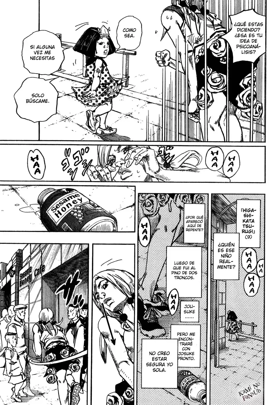 JoJo's Bizarre Adventure Parte 8: JoJolion Capitulo 25: El Engaño De Paper Moon, Parte 3 página 7