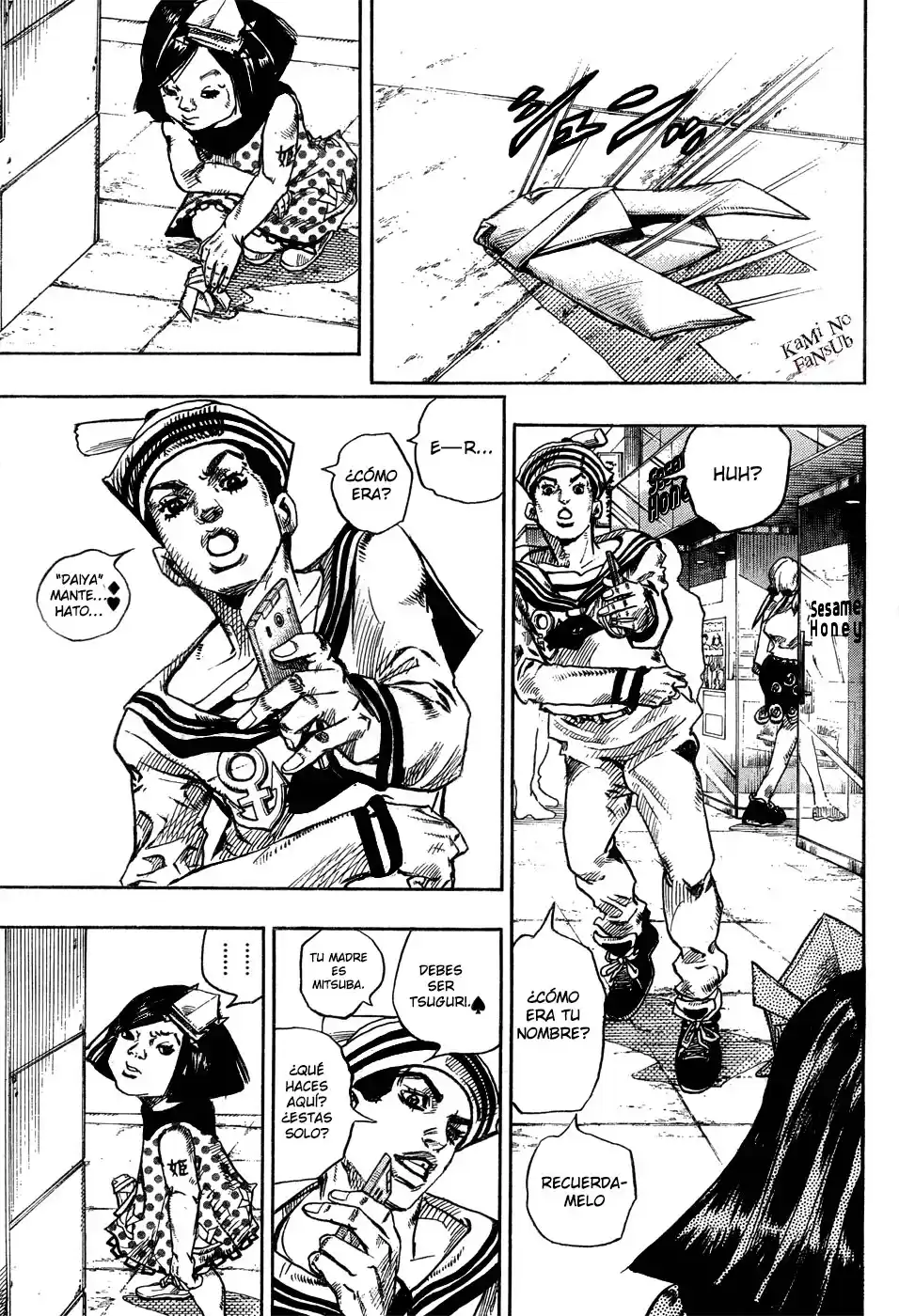 JoJo's Bizarre Adventure Parte 8: JoJolion Capitulo 25: El Engaño De Paper Moon, Parte 3 página 9