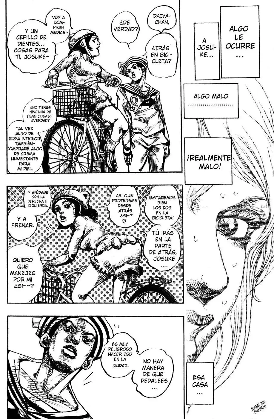 JoJo's Bizarre Adventure Parte 8: JoJolion Capitulo 10: California King Bed, Parte 3 página 12