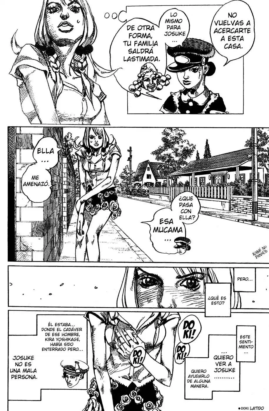 JoJo's Bizarre Adventure Parte 8: JoJolion Capitulo 10: California King Bed, Parte 3 página 6