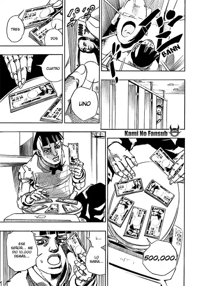 JoJo's Bizarre Adventure Parte 8: JoJolion Capitulo 56: Milagro Man, Parte 1 página 19