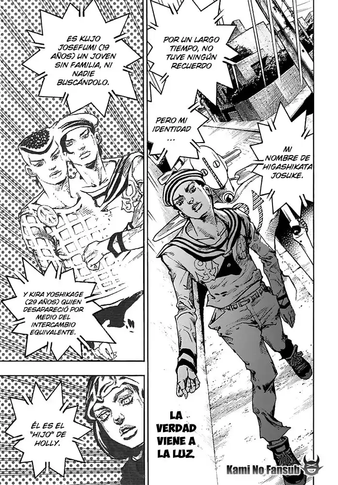 JoJo's Bizarre Adventure Parte 8: JoJolion Capitulo 56: Milagro Man, Parte 1 página 3