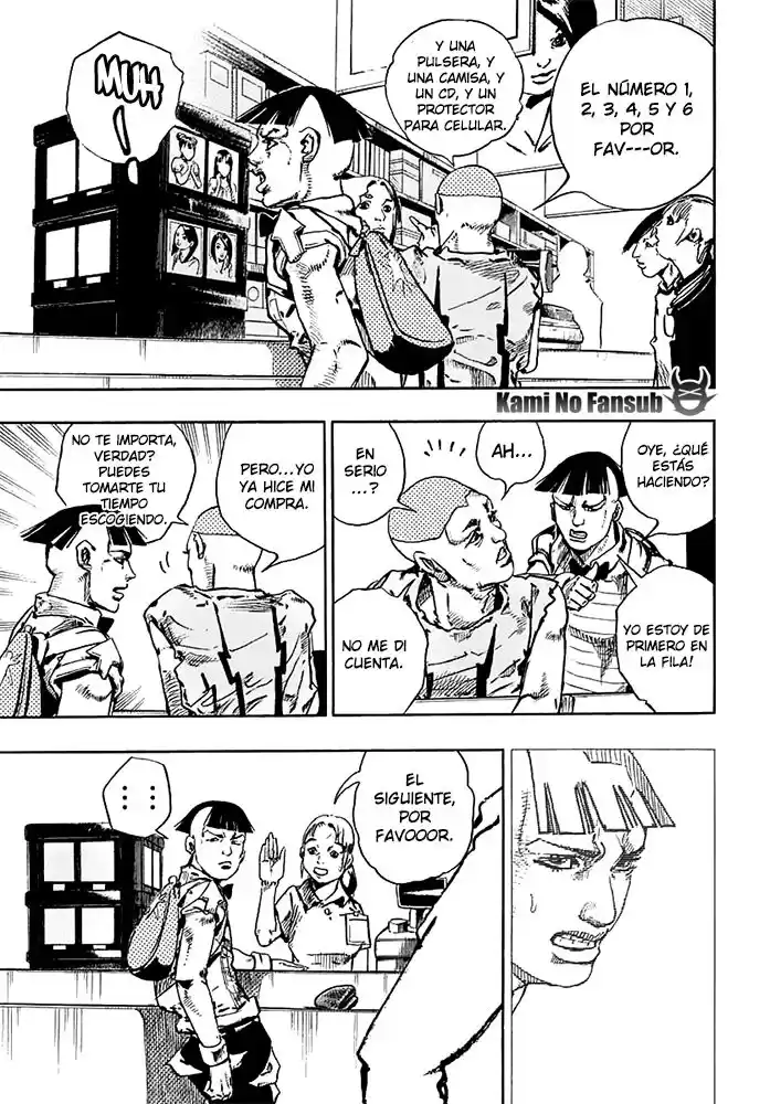 JoJo's Bizarre Adventure Parte 8: JoJolion Capitulo 56: Milagro Man, Parte 1 página 7