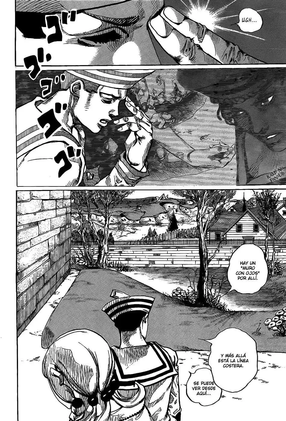 JoJo's Bizarre Adventure Parte 8: JoJolion Capitulo 7: Josuke, Ve con la Familia Higashikata página 11