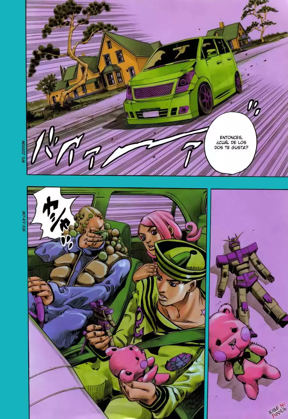 JoJo's Bizarre Adventure Parte 8: JoJolion Capitulo 7: Josuke, Ve con la Familia Higashikata página 4